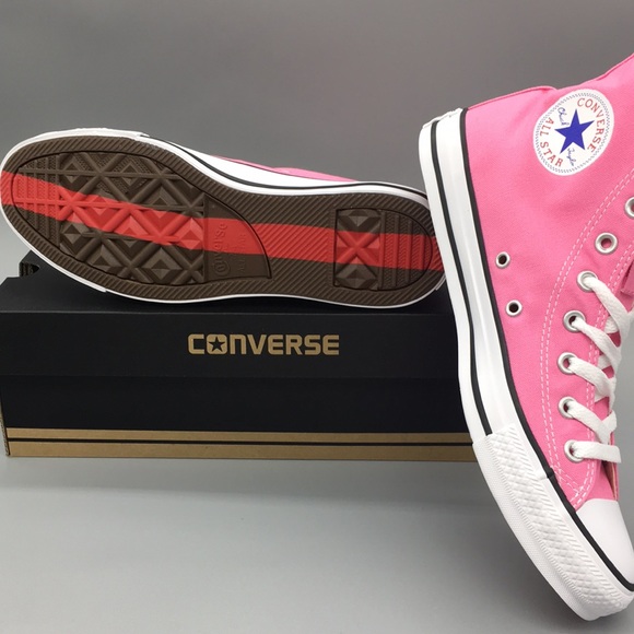 Converse CTAS Hi pink/white/blue WMNS sneakers - Picture 7 of 8